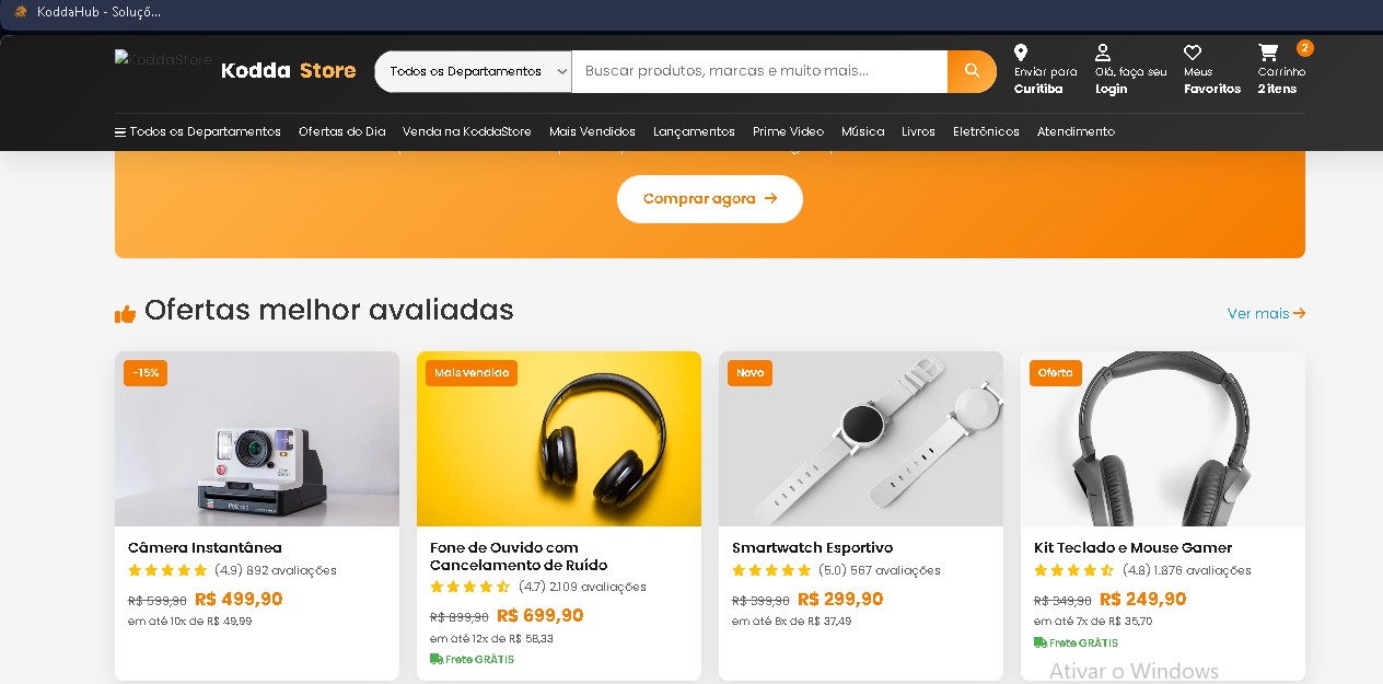 Projeto de plataforma digital